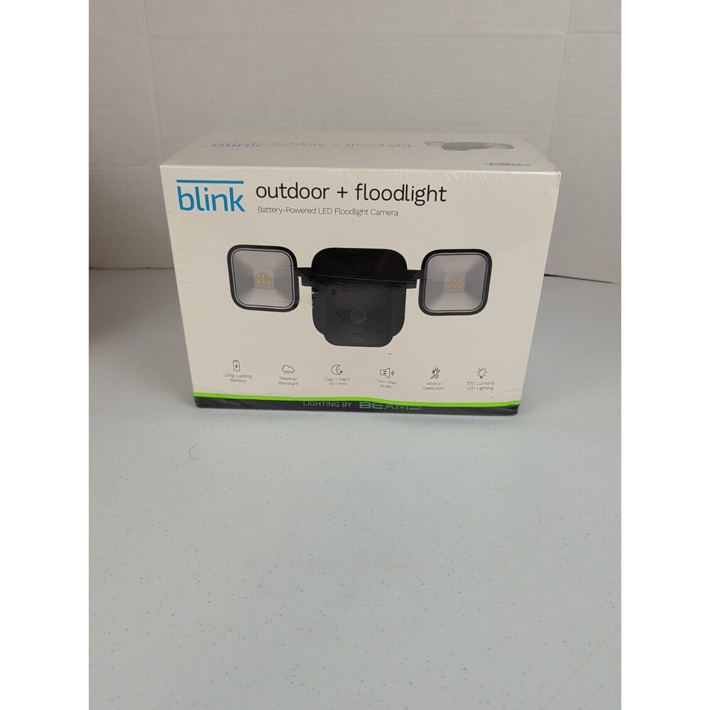 Blink Outdoor Wireless HD Security Camera with Floodlight w/ Mount NIB